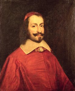 Kardinal Jules Mazarin (1602-61) kopi av et portrett fra 1600-tallet